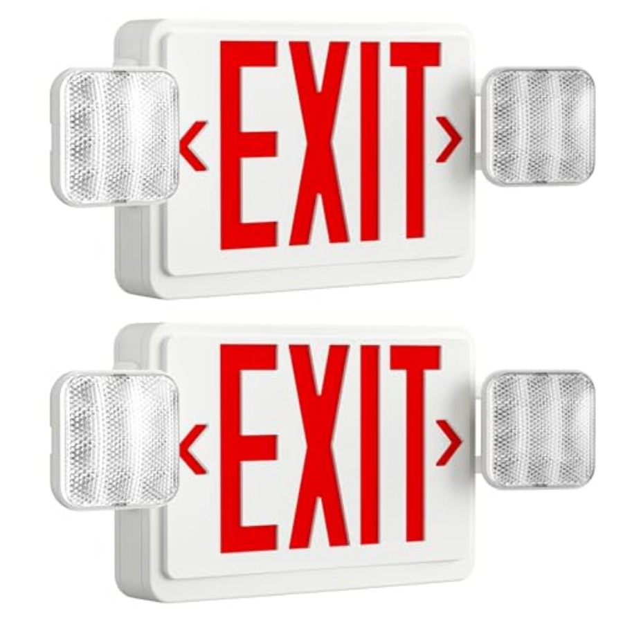 LED Exit Sign with Emergency L - Emergency Exit Sign review and price